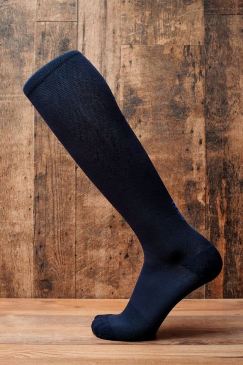 Lunatik Athletiks 20-30mmHG Knee High Navy Smart N’ Sleek Unisex