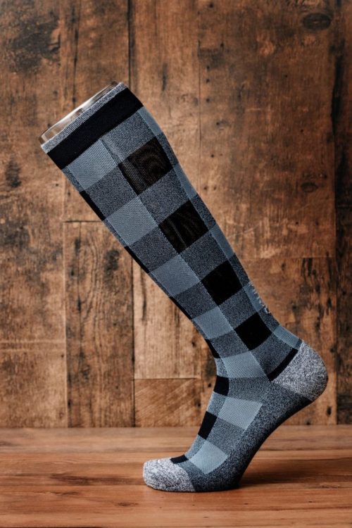 Lunatik Athletiks Merino Wool 20-30mmHg Compression Lumber Jack Unisex - Image 3