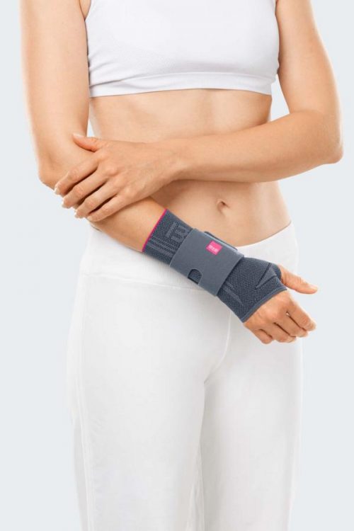 Medi Orthopaedics Manumed Active Wrist Brace Grey Silver