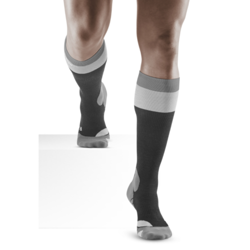 Medi CEP Light Merino 20-30 mmHg compression Knee High Men and Women Stonegrey/Grey - Image 2