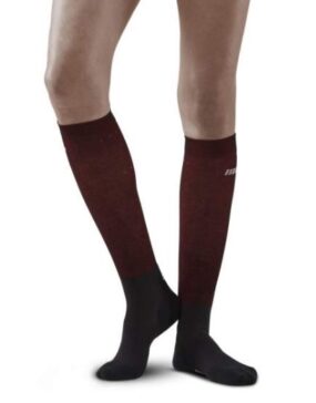 Medi CEP 20-30 mmHg Compression Socks Men and Women Black/Red