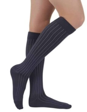 Medi Rejuva Freedom 20-30 mmHg Compression Socks Unisex Blue and Grey