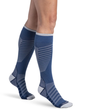 Sigvaris 432 Motion Flow Tech Mens and Womens  20-30 mmHg Compression Knee High Sock